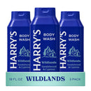 Harry's Men's Body Wash - Wildlands - (3 Pack) 18 fl oz - Shower Gel for Men - No Parabens, Sulfates, or Dyes Infinity Warehouse