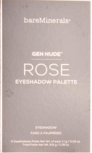 Bare Escentuals Gen Nude Eyeshadow Palette for Women, Rose By, 0.18 Oz bareMinerals