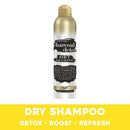 OGX Purifying + Charcoal Detox Dry Shampoo Spray with Activated Charcoal & Kaolin Clay for Fresh Full Hair, Dry Shampoo to Absorb Excess Oil & Revive Dull Second-Day Hair, 5 Ounce OGX Store