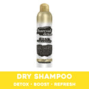OGX Purifying + Charcoal Detox Dry Shampoo Spray with Activated Charcoal & Kaolin Clay for Fresh Full Hair, Dry Shampoo to Absorb Excess Oil & Revive Dull Second-Day Hair, 5 Ounce OGX