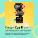 Beetles Gel Nail Polish Set, Easter Egg Hunt 6 Colors Spring Summer Bright Yellow Green Blue Pink Purple Soak Off Gel Polish Set Gift for Women beetles Gel Polish Store
