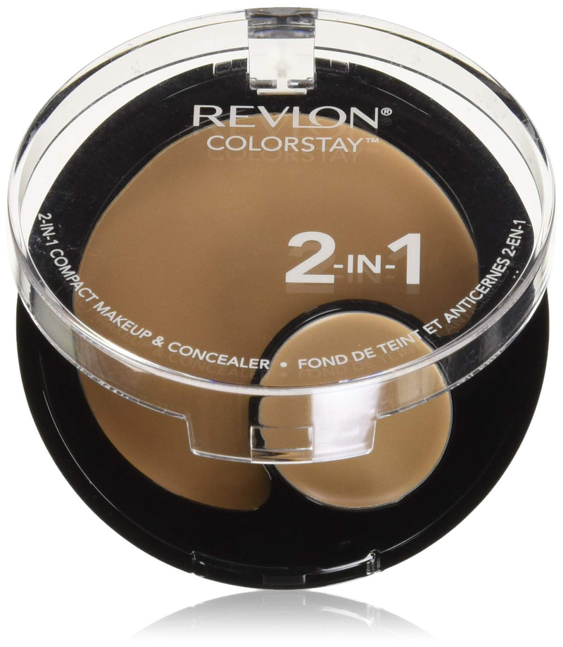 Revlon ColorStay 2-in-1 Compact Makeup & Concealer, Buff REVLON