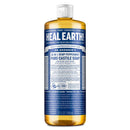 Dr. Bronner’s - Pure-Castile Liquid Soap (Peppermint, 32 ounce) - Made with Organic Oils, 18-in-1 Uses: Face, Body, Hair, Laundry, Pets and Dishes, Concentrated, Vegan, Non-GMO Dr. Bronner's