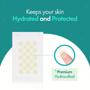 Haruto Acne Pimple Patch Original (92 patches/1pack) in 2 Sizes - Acne Patch, Hydrocolloid Dressing, Blemish Spot Treatment Dots Breakout Care Haruto