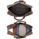 Leather Duffel Bag & Toiletry Bag Combo - The Best Masculine Travel Gift For Men Rustic Town Store