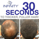 Infinity Hair Fiber - Hair Loss Concealer - Hair Thickening Fiber for Men & Women – Grey,15g Infinity