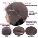 Pizazz Curly Lace Front Wigs Human Hair 180% Density Brazilian Human Hair wigs for Black Women Pre Plucked Natural Hairline Wigs with Baby Hair (16'', Curly Wig) Pizazz