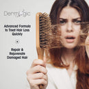 Hair Growth Serum-Extra Strength DHT Blocker - Stimulates & Repairs New Follicle Regrowth. Grow Stronger, Thicker, Fuller, Longer, Healthier Hair. For Men & Women with No Side Effects. Dermlogic