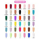 OneDor Nail Dip Dipping Powder – Acrylic Color Pigment Powders Pro Collection System, (6 Refreshing Colors Set-10g) Onedor