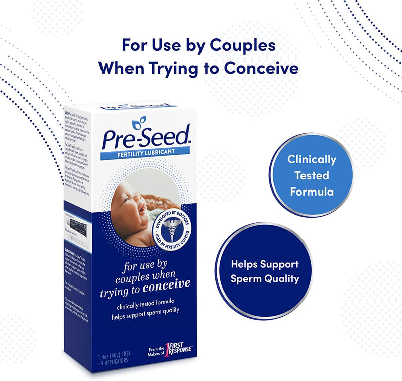 Pre-Seed Fertility Lubricant, For Use by Couples Trying to Conceive martinandmark.com