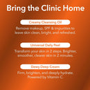 Dr Dennis Gross Radiant, Smooth & Firm Skincare Kit - Dermatologist Developed - Full-Size Alpha Beta Universal Peel, Travel-Size Vitamin C Lactic Dewy Deep Cream & Creamy Cleanser - $130 Value Infinity Warehouse