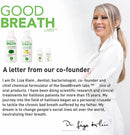 Goodbreath Labs Mouthwash | New Ozone Technology Specialized in Chronic Halitosis | Bad Breath Neutralizer | Lemon-Mint Flavor Oral Rinse ((6 Pack) 2 oz) Good Breath Labs