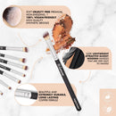 Eye Makeup Brushes Eyeshadow Brush Set - 7pcs Soft Synthetic Eyeshadow Blending Brush Kit - For Blending Eyeshadow, Eyeliner, Crease, Eyebrow - Long Lasting, Apply Better, Flawless Look Makeup Lamora Store