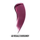 Max Factor Color Elixir Honey Lacquer - 40 Regale Burgundy Women Lipstick 0.12 oz Max Factor