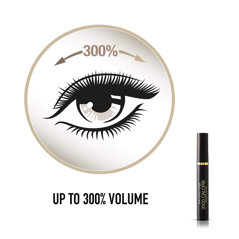 Max Factor 2000 Calorie Dramatic Volume Mascara Black, 9ml Max Factor