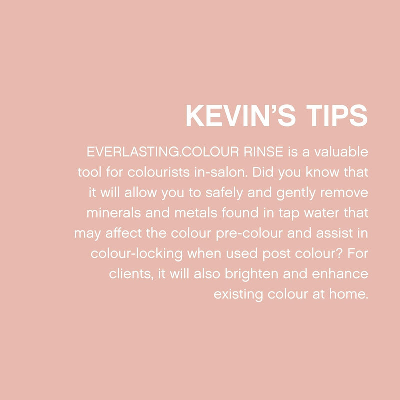 KEVIN.MURPHY EVERLASTING.COLOUR RINSE - Hair Colour Conditioner - Colour Protect Hair Care - pH Balanced Conditioner - Sulphate Free - 1 L / 33.8 fl oz Infinity Warehouse