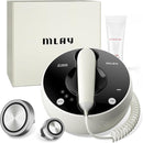 MLAY Professional RF Beauty Machine, Radio Frequency Face Machine with 2 Probes, at Home Radio Frequency Skin Tightening for Lifting, Wrinkle Reducing, Anti Aging - Salon Effects（Gel Included） Infinity Warehouse