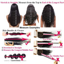 QTHAIR 12A Grade Brazilian Straight Human Hair(22" 24" 26" 28",400g,Natural Black) 100% Unprocessed Brazilian Virgin Hair for Black Women QTHAIR Store