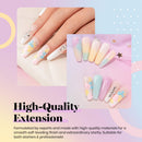 Beetles Acrylic Powder Nail Kit, 6 Colors Pastel  Nude Pink Yellow Blue Acrylic Nails Professional Acrylic Powder Set Nail Art Manicure DIY Home Gifts for Women beetles Gel Polish Store
