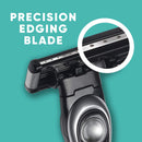 Made For YOU by BIC Shaving Razor Blades for Every Body - Men & Women, with 2 Cartridge Refills - 5-Blade Razors for a Smooth Close Shave, TEAL, Kit Made For You
