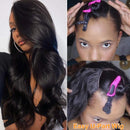 UNice Hair 10A Body Wave U Part Wig Human Hair for Women Brazilian Remy Human Hair Glueless Full Head Clip in Half Wig U Shape Wig 150% Density Natural Color (16inch) UNICE Store