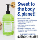 Dr. Bronner’s - Organic Sugar Soap (Lemongrass, 24 Ounce) - Made with Organic Oils, Sugar and Shikakai Powder, 4-in-1 Uses: Hands, Body, Face and Hair, Cleanses, Moisturizes and Nourishes, Vegan Dr. Bronner's