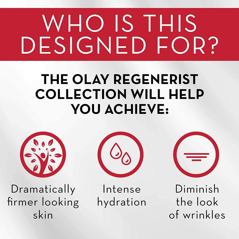 Olay Regenerist Micro-Sculpting Cream Face Moisturizer with Sunscreen, SPF 30, Trial Size 0.5 oz Olay