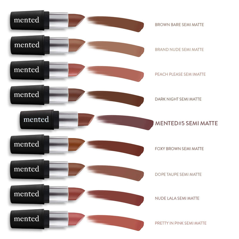 Mented Cosmetics | Semi Matte Nude Lipstick, Mented