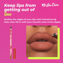Lime Crime Velvetines Lip Liner, Angel (Apricot Nude) - Soft & Creamy Texture - Long-Lasting Nude Matte Lip Lining Pencil - Waterproof Formula, Won't Smudge or Transfer - Vegan & Cruelty-Free Lime Crime