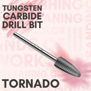 Makartt 5 in 1 Nail Drill Bits, 3/32" Shank Tungsten Carbide Flame Drill Bits for Nails Fast Removing Acrylic Nail Hard Gels Cuticle Professional Nail Efile Bits For Nail Drill Machine(Fine, Silver) Makartt