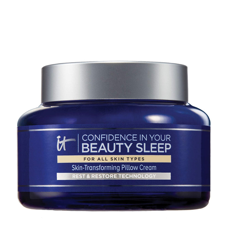 IT Cosmetics Confidence in Your Beauty Sleep - Anti-Aging Night Cream - Visibly Improves Fine Lines, Wrinkles, Dryness, Dullness & Loss of Firmness - With Hyaluronic Acid - 4.06 fl oz It Cosmetics Store