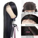 PNEX Lace Front Wigs Human Hair Straight Human Hair Wigs for Black Women 26Inch 4x4 Lace Front Wigs Brazilian Straight Hair Wig 150% Density(26 Inch, 4x4 Straight Hair Wig) PNEX