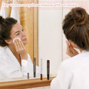 Ainviata 2pcs Waterproof Liquid Eyebrow Pencil w/ Micro-Fork Tip Applicators, Microblading Eyebrow Pen Brown Eyebrow Tattoo Pen Creates Natural Makeup Ainviata