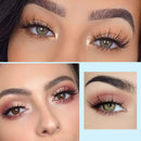 DYSILK 5 Pairs 6D Mink Eyelashes Faux Fluffy Wispy Natural Cross Fake Eyelashes Volume Thick Long Handmade False Eyelashes Pack Extension Reusable Soft Makeup Lashes No Glue |006-15.2mm DYSILK
