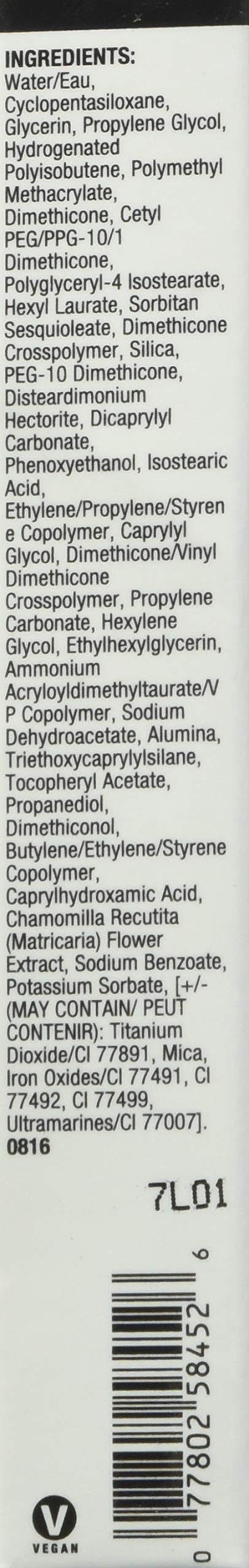 Wet n Wild Photo Focus Concealer, Dark Cocoa,0.29 Fl Oz (Pack of 1),845B wet n wild