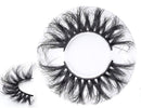 25mm Lashes Real Mink Lashes 1 Pair Dramatic Eyelashes BEFACL BEFACL