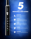 Sonic Electric Toothbrush for Adults, PHYLIAN High Power Rechargeable Toothbrushes, Sonic Toothbrush with 3 Hours Fast Charge for 60 Days PHYLIAN