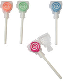 Kids Tongue Scraper or Cleaner Set – Pack of 4 BPA-Free Plastic Dental Scrapers Helps Freshen Bad Breath, Remove Gunk – Multicolored with Easy-to-Grasp Handles and Brush Covers by 55Dental, Ages 2+ 55Dental