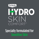 Schick Hydro Skin Comfort Sensitive 5 Blade Razor for Men, 1 Handle and 17 Refills Schick