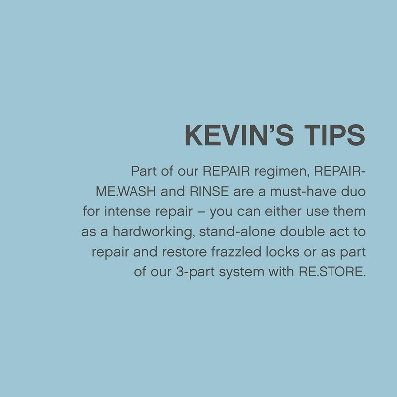 KEVIN.MURPHY REPAIR-ME.WASH - Moisturising Hair Repair Shampoo - Hydrating Frizz Control Shampoo - Sulphate & Paraben Free Hair Care - 1 L / 33.8 fl oz Infinity Warehouse