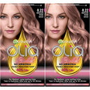 Garnier Olia Bold Oil Powered Permanent Hair Color, 8.22 Medium Rose, (Packaging May Vary), 2 Pack Garnier
