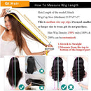 QTHAIR 14A Grade Lace Closure Wigs for Black Women Pre Plucked Natural Hairline with Baby Hair Brazilian Virgin Body Wave Human Hair 4x4 Lace Frontal Closure Wigs 150% Density Natural Color 12inch QTHAIR Store