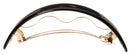 France Luxe Extra Volume Barrette - Nacro Black France Luxe