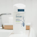 Ivory Deodorant, Hint Of Aloe, Made Without Aluminum and Baking Soda, 2.4 Oz, Pack Of 4 Ivory