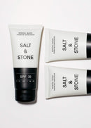 SALT & STONE SPF 30 Mineral Sunscreen Lotion - Mineral, Zinc Oxide, Broad Spectrum, Water Resistant, Reef Safe, Face + Body, Moisturizing, Cruelty Free, Made in USA Salt & Stone
