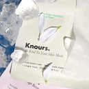 Knours Be Kind Everyday Mask (1ct) | 99% Natural Ingredients Hydrating + Soothing + Revitalizing + Relaxing Effect Facial Nourishing Sheet Mask (EWG Verified Clean Beauty) KNOURS. KNOW YOUR SKIN. PERIOD.
