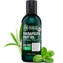 Foot and Body Oil with Tea Tree Oil - Hydrating Foot Care and Foot Spa for Cracked Heel Repair - Soothes Dry, Irritated Skin and Foot Odor - (4oz) Infinity Warehouse