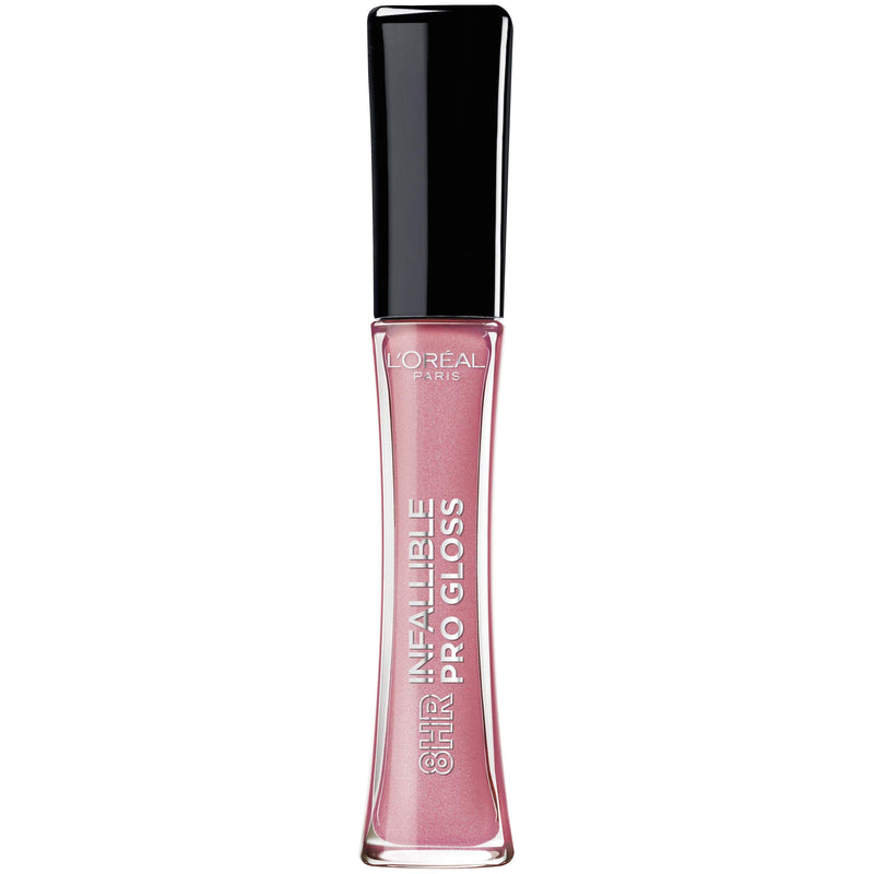 L’Oreal Paris Makeup Infallible 8 Hour Hydrating Lip Gloss, Pink Opal, 0.21 Fl Oz L'Oreal Paris