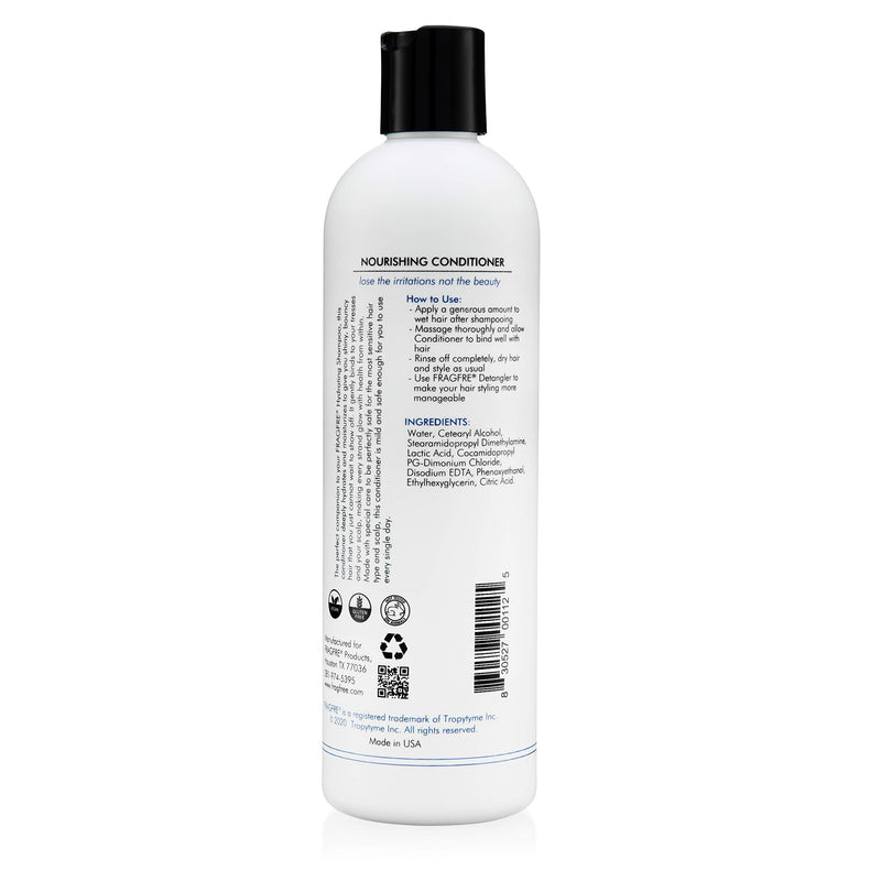 FRAGFRE Hydrating Shampoo+Nourishing Conditioner+Men Styling Gel Firm Hold - 3 Pack Gift Bundle - Fragrance Free Hypoallergenic Hair Care for Men with Sensitive Skin - Vegan Gluten Free Cruelty Free FRAGFRE