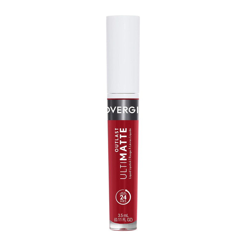 COVERGIRL COVERGIRL Outlast Ultimatte One Step Liquid Lip Color, Wine O Clock, Wine O Clock, 0.12 Fl Ounce COVERGIRL
